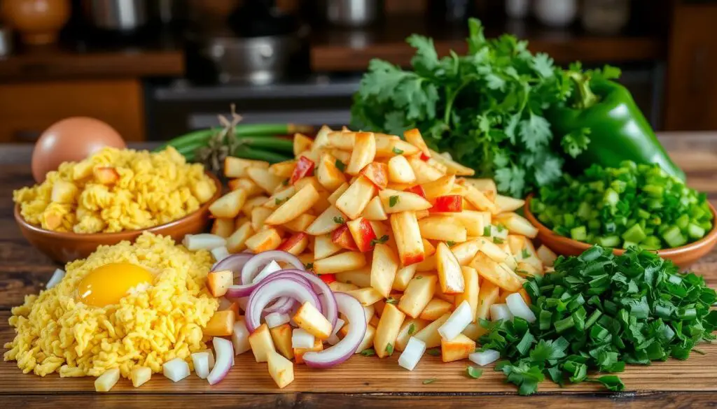 Ingredientes Revuelto Gramajo
