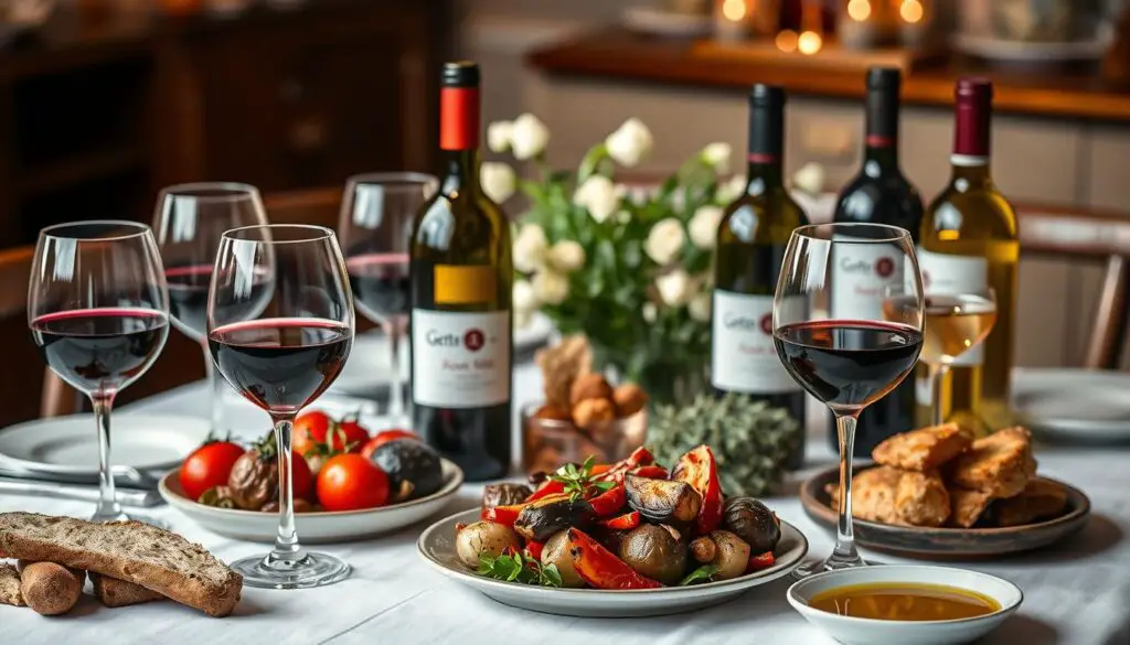 Maridaje de vinos con escalivada