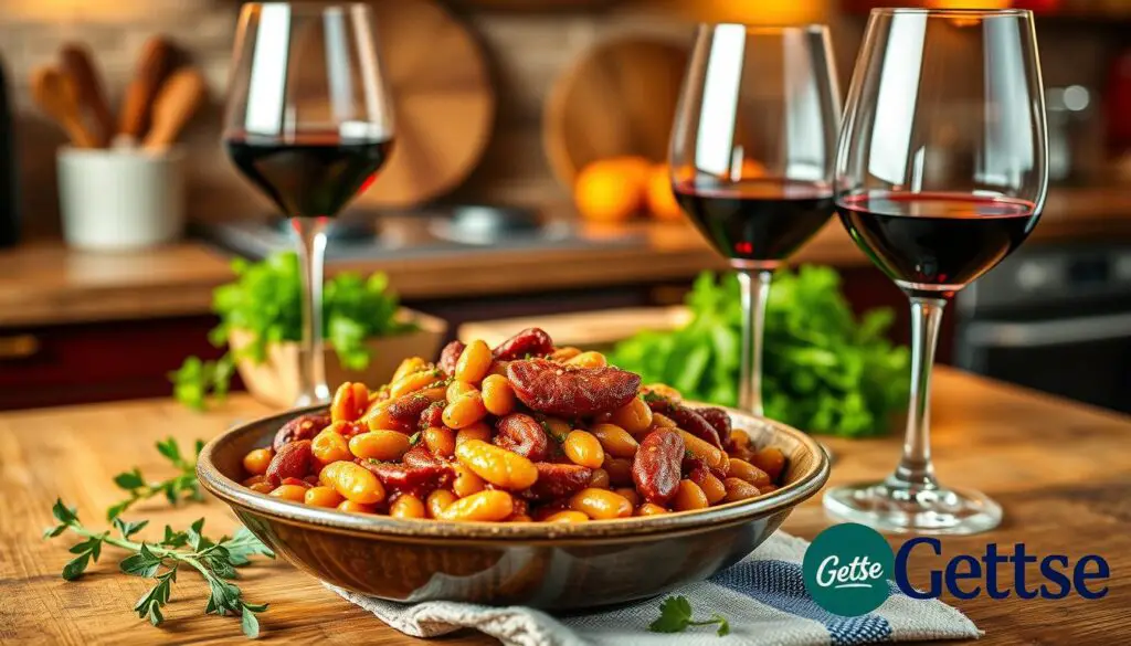 Maridaje de vinos con judías y chorizo
