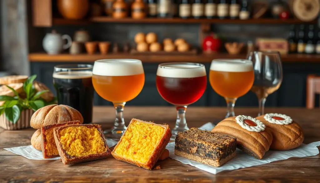 Maridajes de polvorones con bebidas tradicionales
