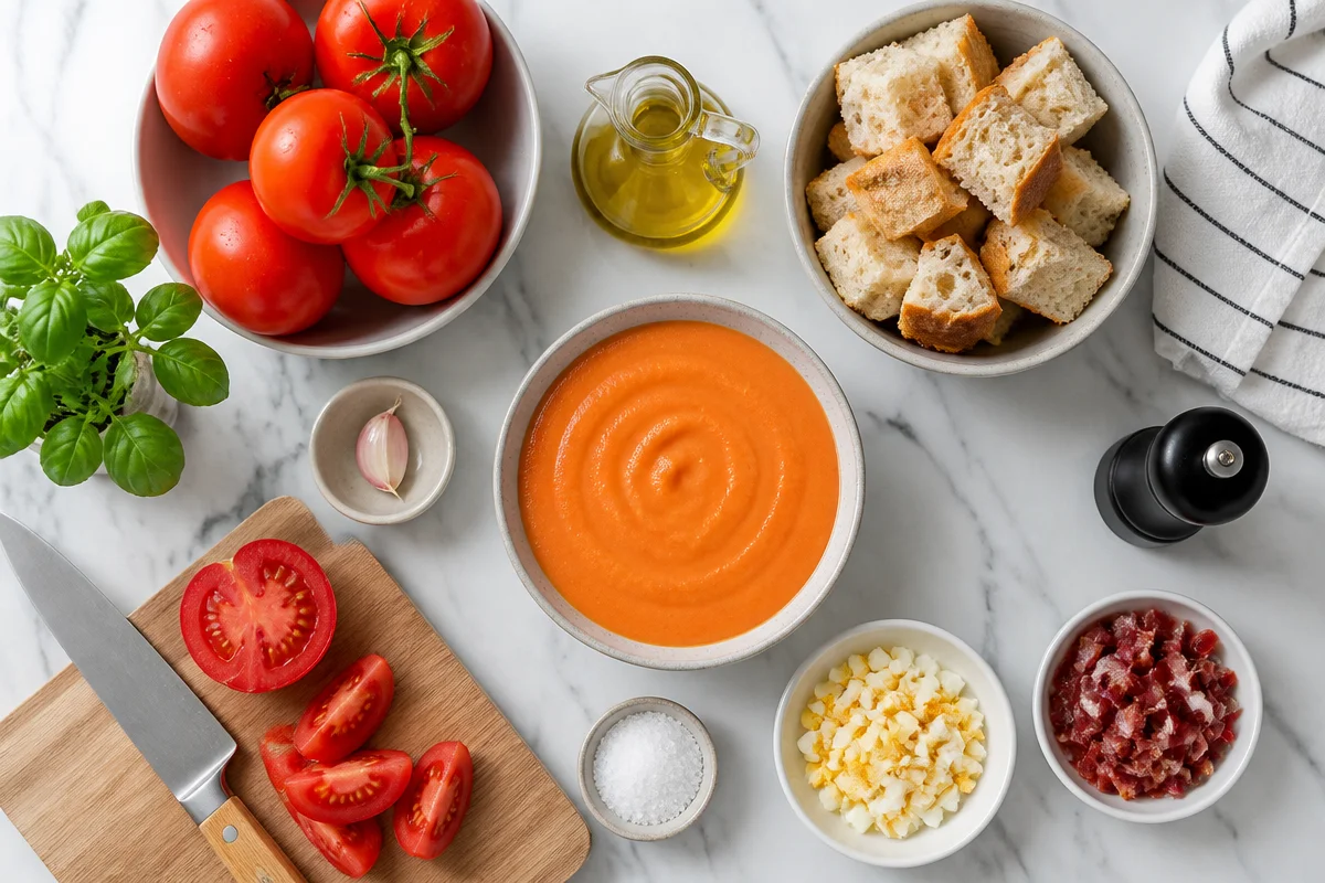Delicious Salmorejo Cordob&eacute;s Cremoso y Fresco: A Must-Try Recipe!