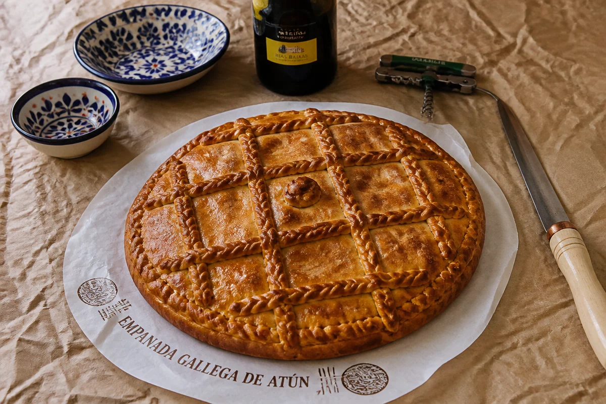 Deliciously Simple Empanada Gallega de At&uacute;n Casera Recipe