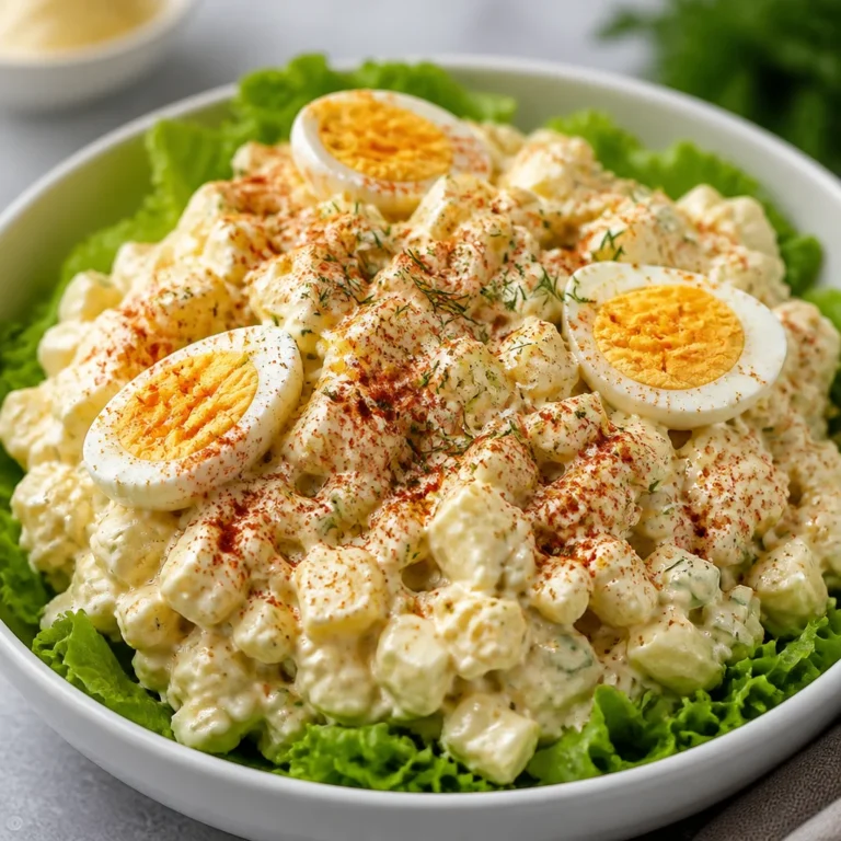 Creamy Spanish Ensaladilla Rusa recipe with potatoes and mayonnaise.
