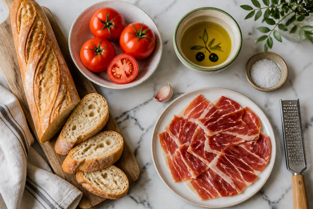 Savoring Pan con Tomate y Jam&oacute;n Serrano: A Tasty Spanish Delight